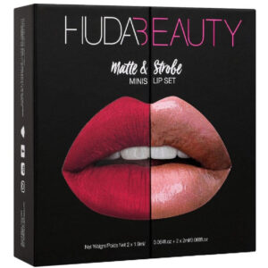 HUDA BEAUTY Matte and Strobe Mini lip Set
