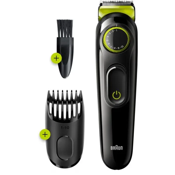 ‎Braun BT3221 Works with Dry For Men - Hair Trimmer‎