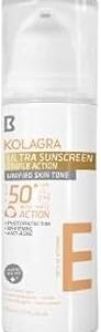 كولاجرا واقي شمس تريبل اكشن بعامل وقاية من الشمس 50+، جل، الكل، 50 SPF، 50.0 مل