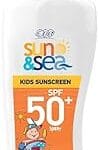 لوشن سبراى واقي من اشعة الشمس للاطفال بمعامل حماية SPF50 صن اند سى ايفا - 200 مل، غسول، لنوع البشرةالكلة، 50 SPF، 200.0 ملليلتر