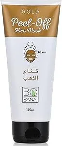 قناع الوجه من الذهب، لنوع البشرة الكلة، كل الأنواعة، بوبانا, 120 g