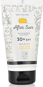 جل مُهدئ افتر صن مقاوم للماء مع عامل حماية من الشمس بدرجة 30+ بوبانا، الكل، 50 SPF