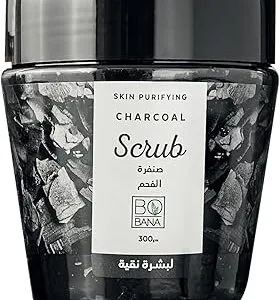 بوبانا اسكرب للجسم - فحم 300 جم، للجنسين، غرامات