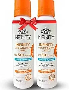 انفينيتي بخاخ واقي من الشمس 50 SPF 1+1 120 مل الكل