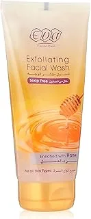 غسول مقشر للوجه غني بالعسل من ايفا، 150 مل