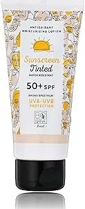 لوشن ملون وواقي من الشمس بوبانا بسعة 60 مل 00 ، غسول لنوع البشرةالكلة 50 SPF