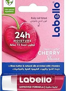 مرطب للعناية بالشفاه من لابيلو، بنكهة الكرز شاين، 4.8 جرام